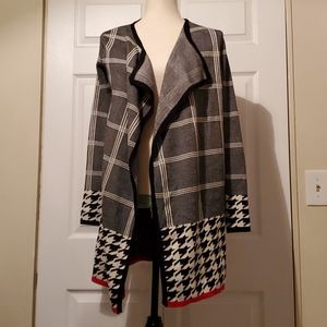 Plaid Cardigan